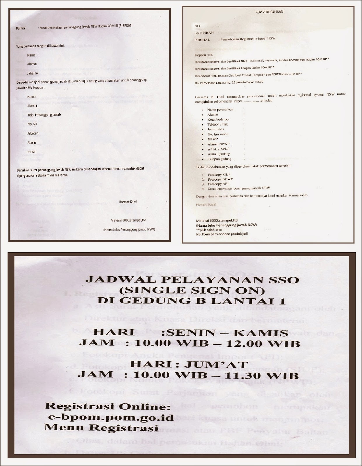 Jika Anda sudah memiliki USER ID dan password Indonesia National Singgle Window Anda dapat langsung memasukkan data untuk mendaftarkan Surat Keterangan
