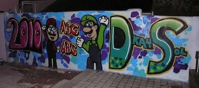 Graffiti: Street Arts Of Super Mario Bros