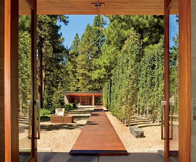 Lake Tahoe, Wooden Home Design On Lake Tahoe, Glass Wooden Home Design, Glass Wooden Home