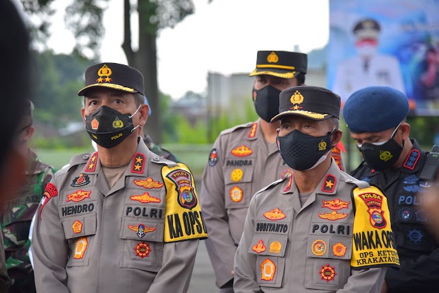 KRYD Berakhir, Polda Lampung Siap Laksanakan Operasi Ketupat Krakatau 2021