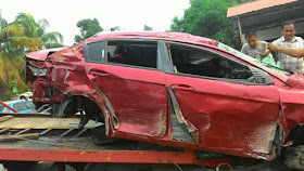 Preve Kemalangan Teruk, Driver & Penumpang Selamat
