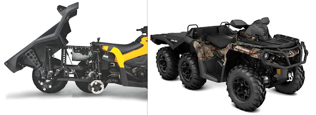 CAN-AM Outlander 6x6 XT,atv,