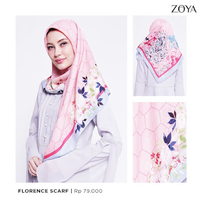 scarf zoya, segiempat zoya, kerudung zoya terbaru, koleksi terbaru zoya 2018