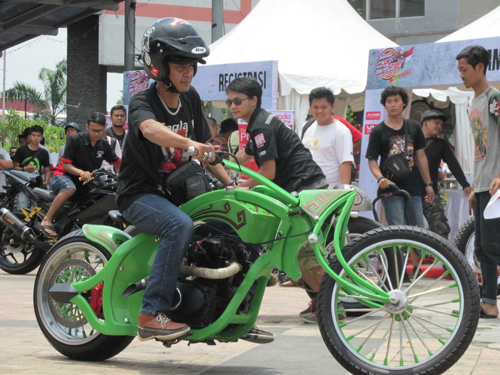 Final Battle Honda Modif Contest Ramai Dihadiri Finalis Dari 15