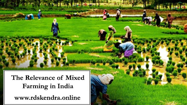 The Relevance of Mixed Farming in India