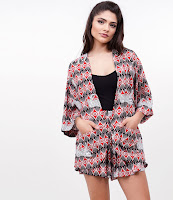 Moda Kimono Estampado