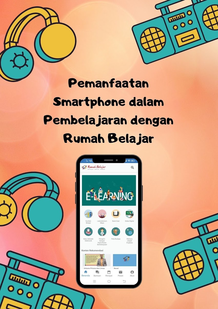 Pemanfaatan Smartphone dalam Pembelajaran dengan Rumah Belajar