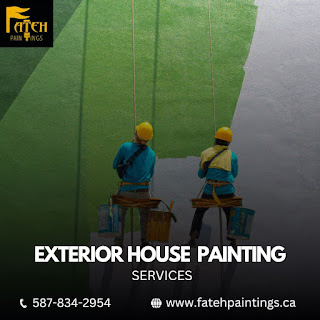 Exterior House Painters Calgary