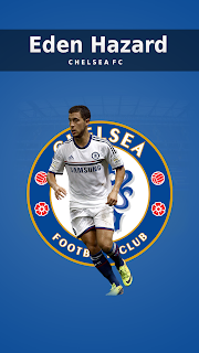 Chelsea FC , Eden Hazard iPhone 5 Wallpaper