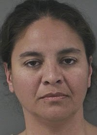 Felicia J. Bowen,a Falcon Cove Middle School teacher's assistant, was arrested Tuesday.