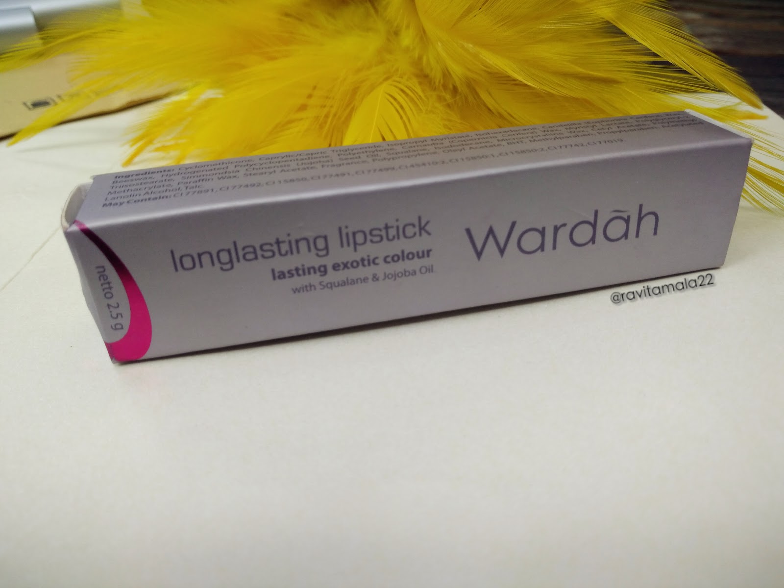wardah longlasting lipstick