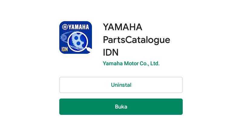 gambar cek sparepart Yamaha 