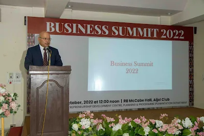 Planning & Programme Implementation Department organized Business Summit, 2022 at Aizawl