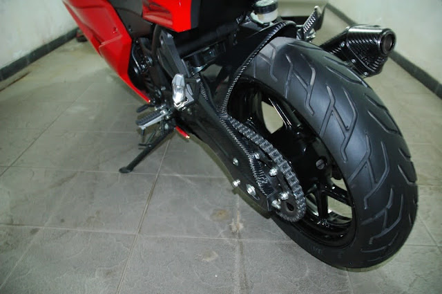 Ukuran Ban Maksimal di Ninja 250 velg Standar comunity 