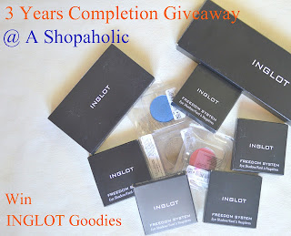 inglot lipstick and eyeshadow giveaway