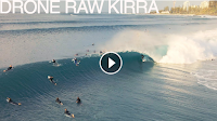 drone raw kirra july 4 2021 surfing drone 4k dji waves surf perfect swell and pumping barrels surfin