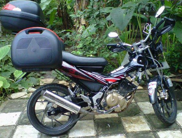 Suzuki Satria Fu Modif Road Race, Trail, dan Touring 