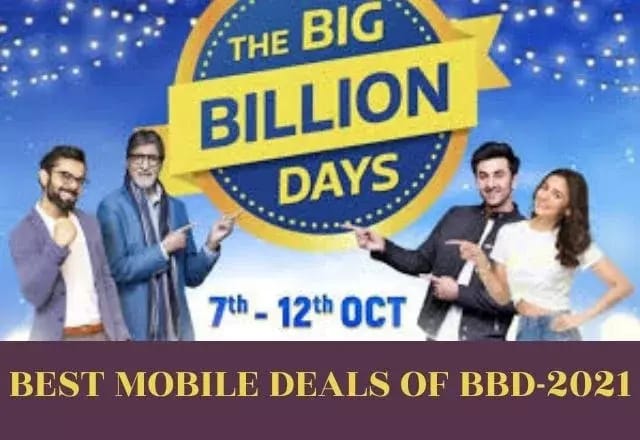 Big Billion Days (BBD) sale 2021 mobile offers