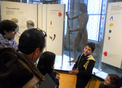 bambini al museo di storia naturale