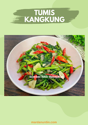 tumis kangkung; mardanurdin.com