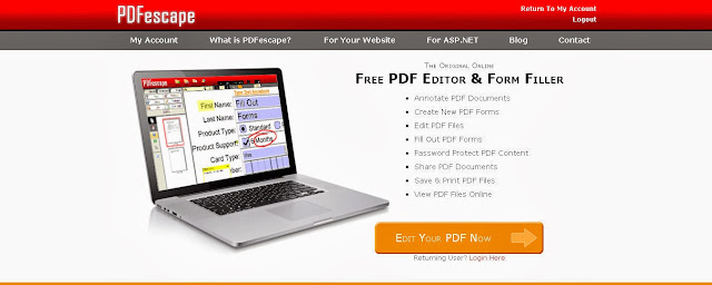 pdf+escape+web+screen