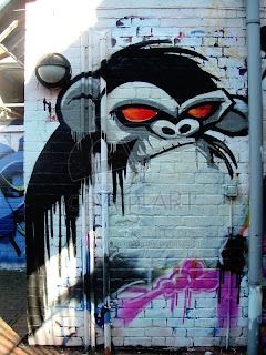 Black Monkey Graffiti