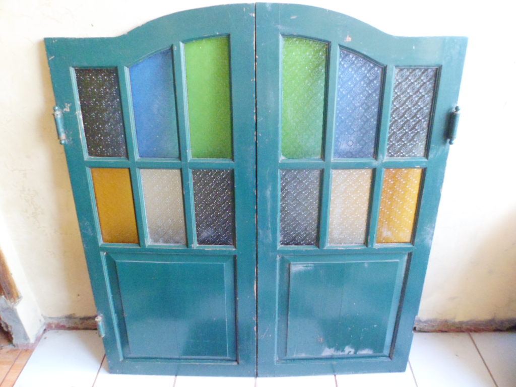 Antique Sanse Dan SEPASANG PINTU KOBOI ANTIK SOLD OUT 