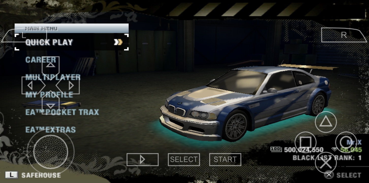 Texture Need For Speed: Most Wanted Black Edition For Nfsmw 5-1-0 (Ppsspp)