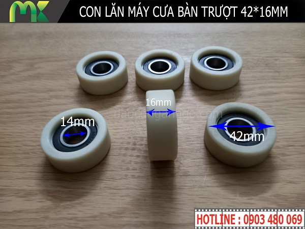 Con lăn máy cưa 42*16mm