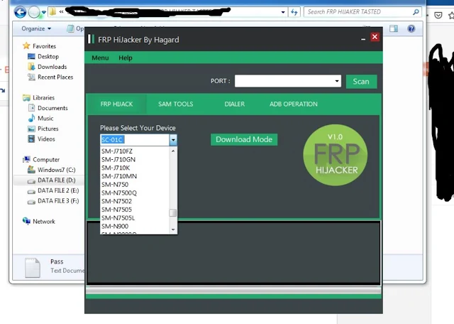 Samsung FRP Tool Simple (FRP Hijacker)