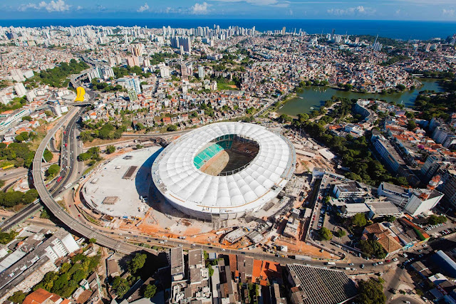 Fonte Nova é o estádio mais bonito da Copa de 2014