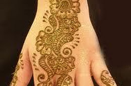 Indian  Hands Mehndi Design No. 26