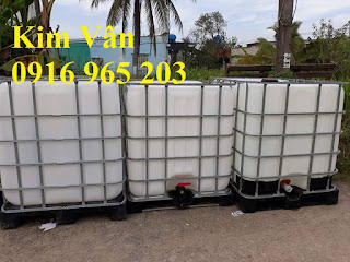 Bồn nhựa 1000 lít qua sử dụng, tank nhựa cũ 1000l