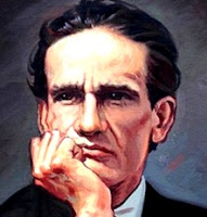 Dibujo de César Vallejo a color