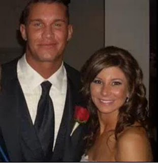 Randy Orton with Wife