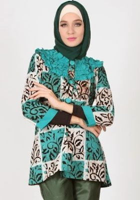 33 Model  Tunik  Batik  Terbaru 2021 Modern Cantik 