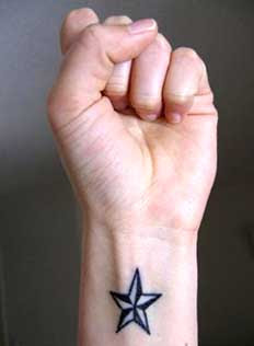 nautical star tattoos, tattoos