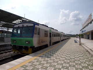 DMZ Dorasan Station Platform, ドラ山駅ホーム