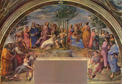 the parnassus by Raphael