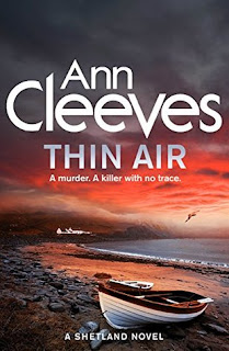 Thin Air by Ann Cleeves - Reading, Writing, Booking Blog