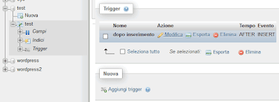 modificare un trigger già esistente