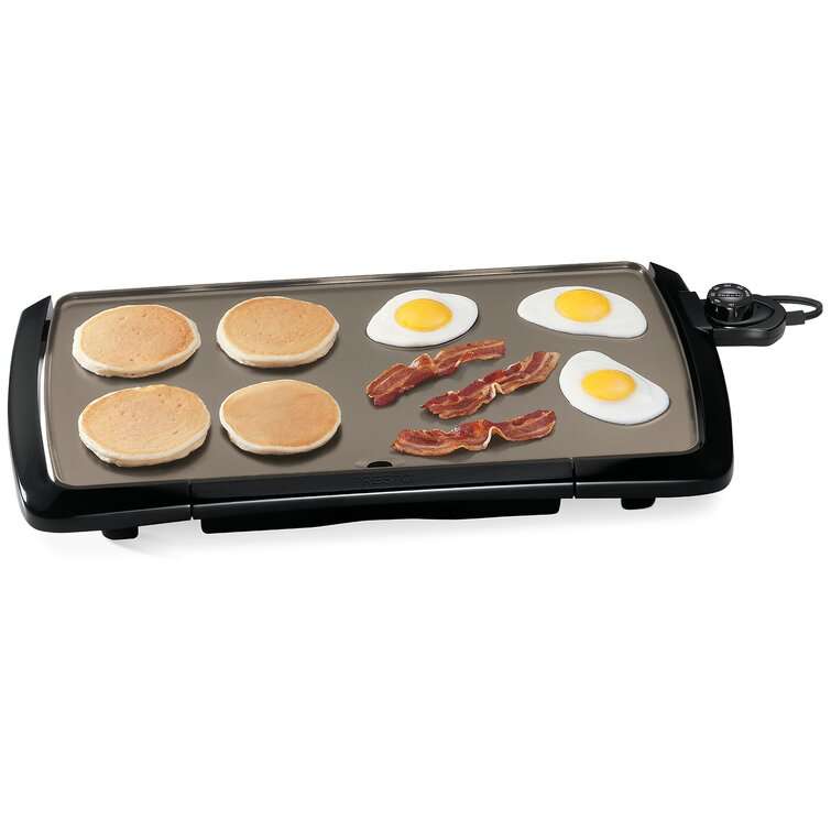 Presto Electric Cool-Touch Griddle w/ceramic non-stick surface - 07055 by Presto-images
