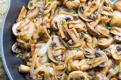 BALSAMIC MUSHROOMS AND ONIONS