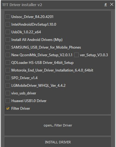 TFT Driver installer v2 usb jajatidas