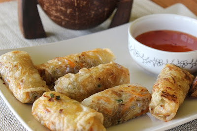 Pachetele de primavara(Thai Spring Rolls)