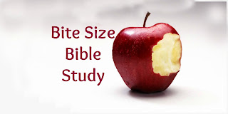 Check out Bite Size Bible Study