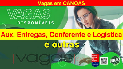 Fruki abre vagas para Conferente, Auxiliar de Entregas e Logística em Canoas