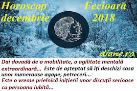 Horoscop Fecioară decembrie 2018