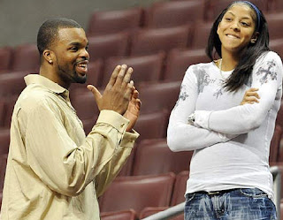 Candace Parker with Husband