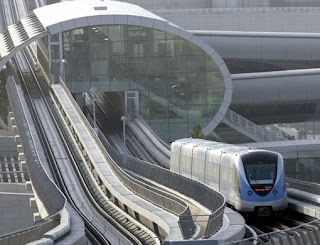 Dubai Metro Train